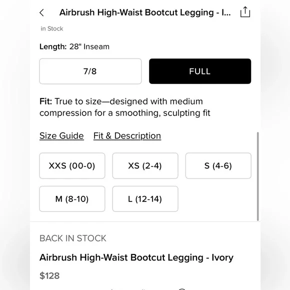 Airbrush High-Waist Bootcut Legging - Picture 10 of 10